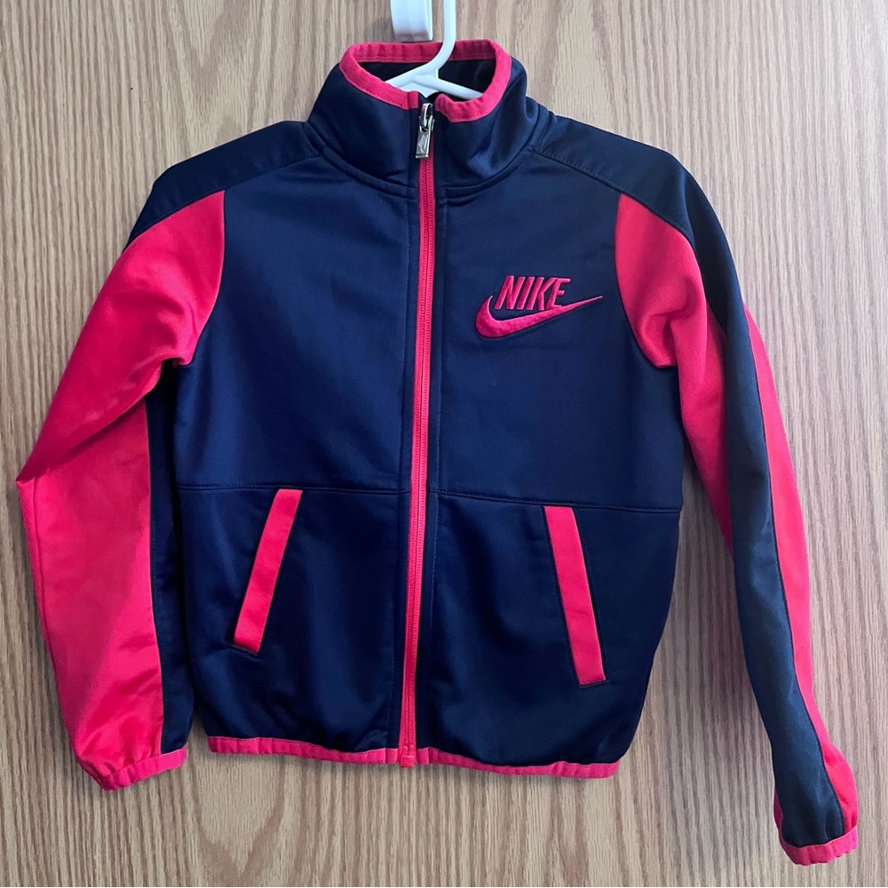 Nike Kids Navy and Red  Jacket